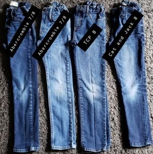 Boys Jean's lot size 8 Abercrombie Name Brand